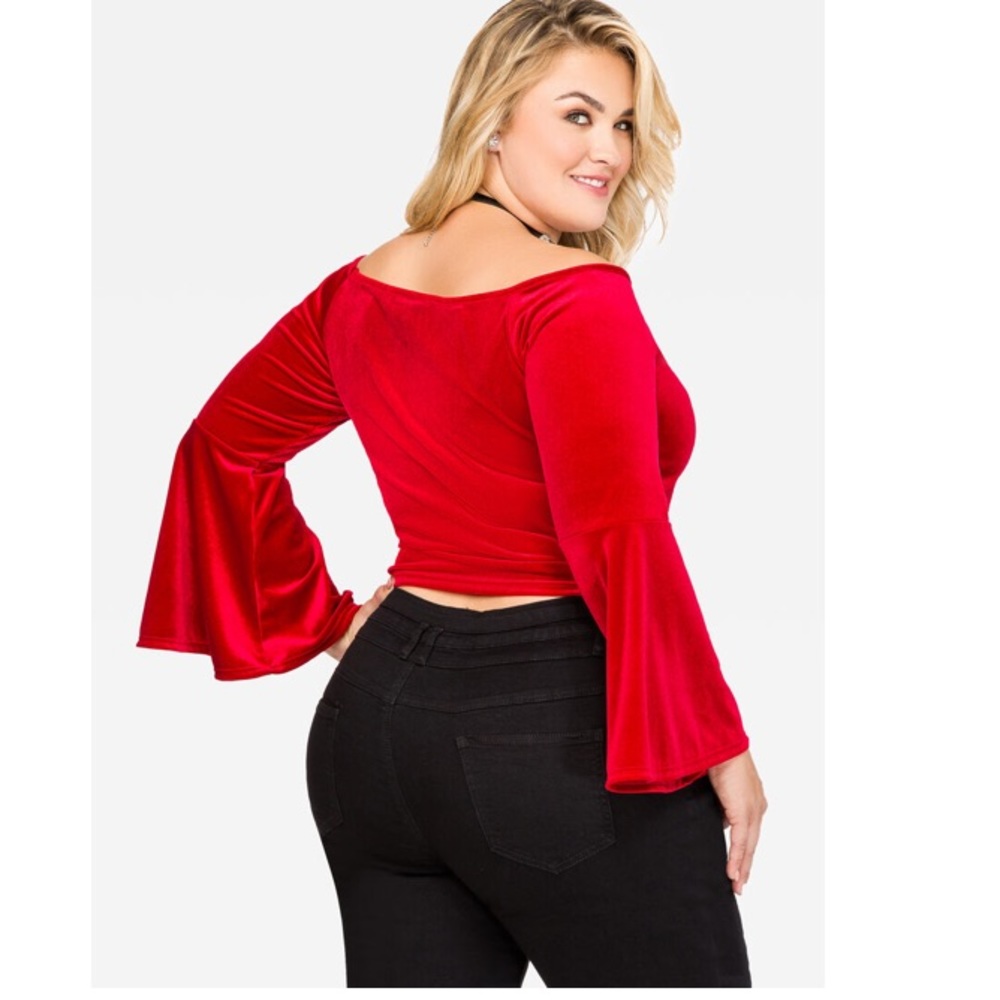 Ashley Stewart crop top size 18/20 - Picture 1 of 4